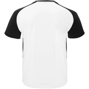Bugatti rvid ujj gyerek sportpl, white, solid black (T-shirt, pl, kevertszlas, mszlas)