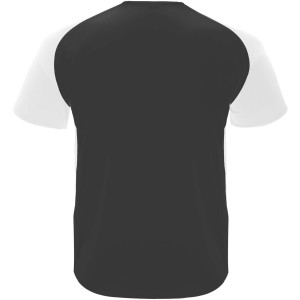 Bugatti rvid ujj uniszex sportpl, solid black, white (T-shirt, pl, kevertszlas, mszlas)
