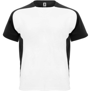 Bugatti rvid ujj uniszex sportpl, white, solid black (T-shirt, pl, kevertszlas, mszlas)