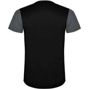 Detroit rvid ujj gyerek sportpl, ebony, solid black (T-shirt, pl, kevertszlas, mszlas)