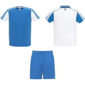 Juve uniszex sport szett, white, royal blue (T-shirt, pl, kevertszlas, mszlas)
