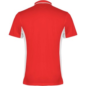 Montmelo rvid ujj uniszex sportpl, red, white (T-shirt, pl, kevertszlas, mszlas)