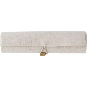 Sz�nesceruza-k�szlet pamut tart�ban, nat�r