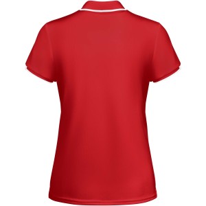 Tamil rvid ujj ni sportpl, red, white (T-shirt, pl, kevertszlas, mszlas)